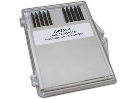 5 Ink & 5 Plastic Tips - A-PT01-4